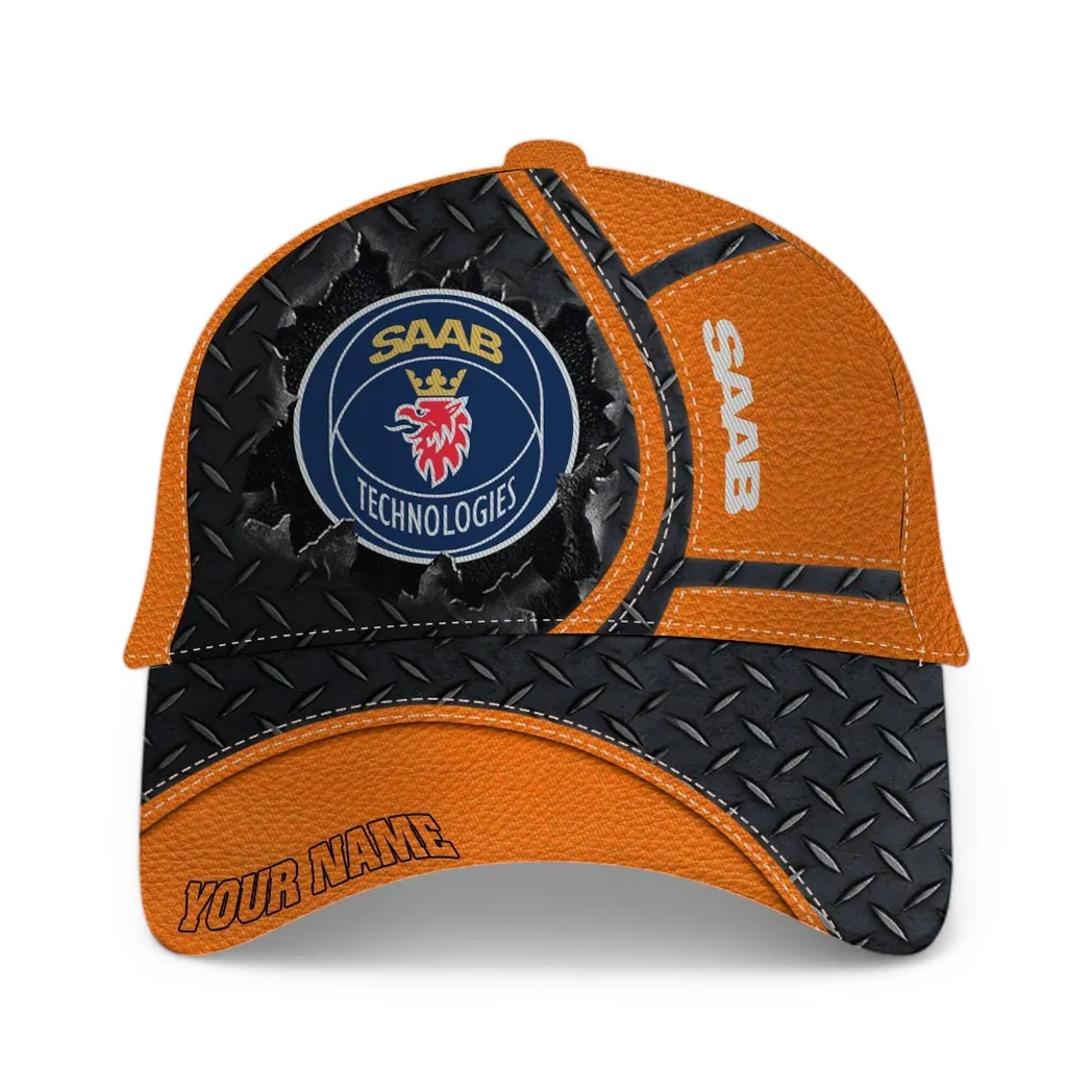 Adventure Utility Vehicle Classic Cap, Custom Rider Baseball Cap For Auto Lovers CAR490 - Orange