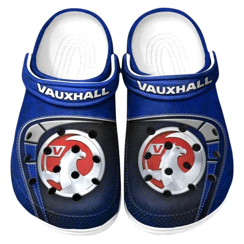 Affordable Ride Lover’s All Over Print Clog, Slip-On Shoes for Daily Comfort and Garage Style CAR177 - Blue