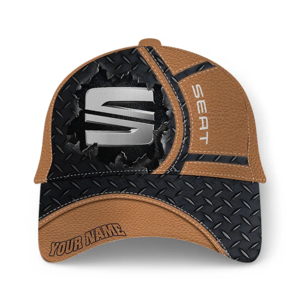 Affordable Sedan Classic Cap, Everyday Driver Baseball Cap For Auto Collectors CAR490 - Brown