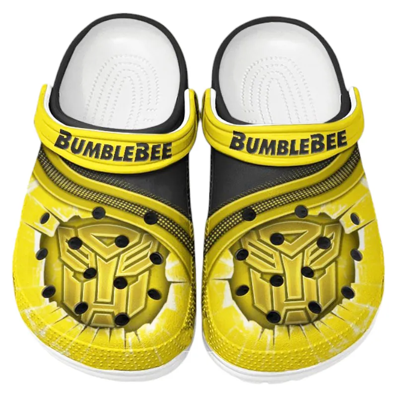 All Over Print Agile Roadster Clog, Automotive Lifestyle Inspired Shoes for Car Enthusiasts CAR188 - Yellow