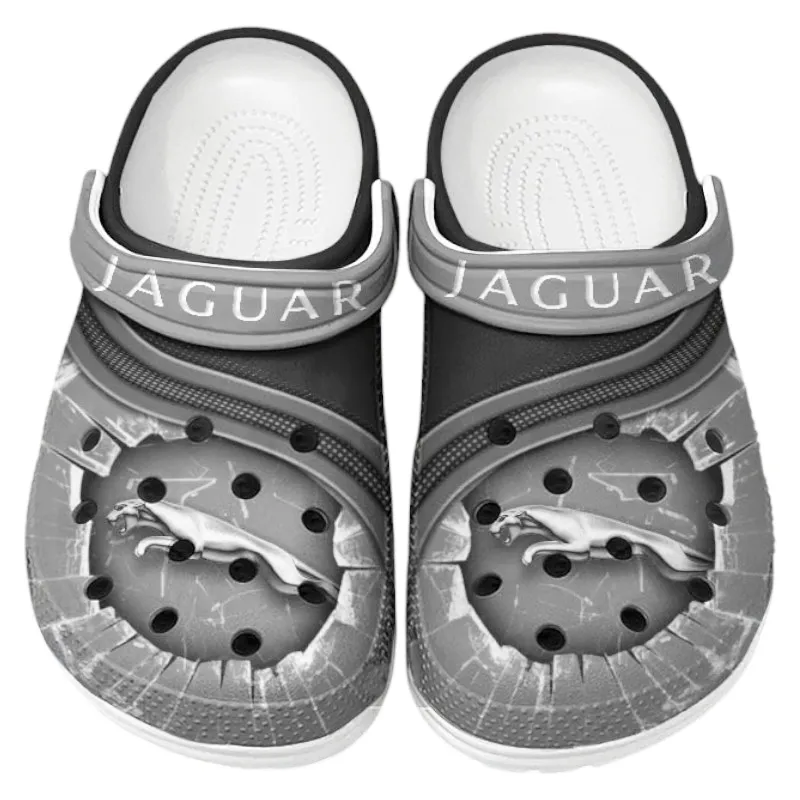 All Over Print Elegant Road Car Clog, Automotive Lifestyle Inspired Shoes for Car Enthusiasts CAR188 - Gray