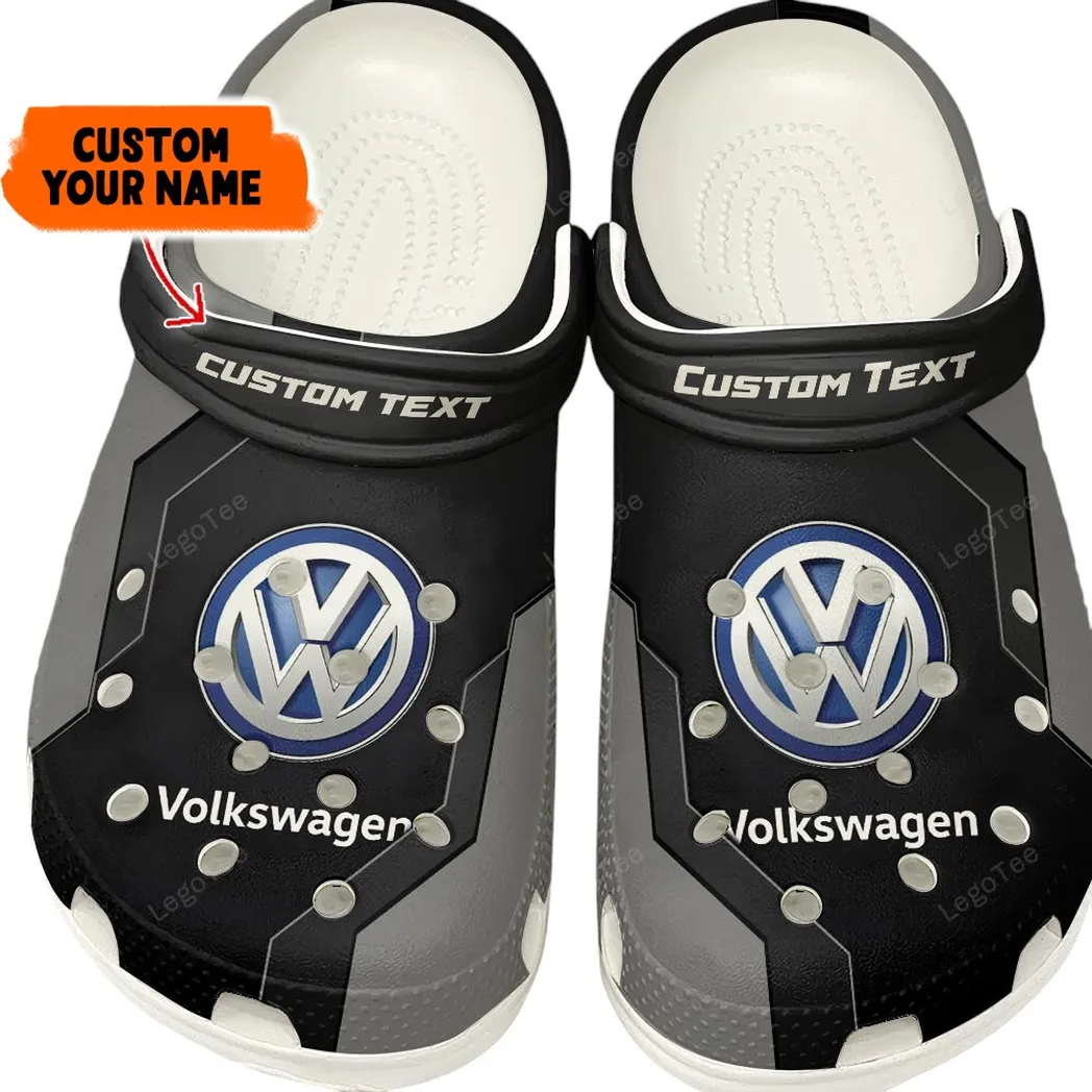 All Over Print Hatchback Car Clog, Automotive Lifestyle Inspired Shoes for Car Enthusiasts CAR140 - Gray
