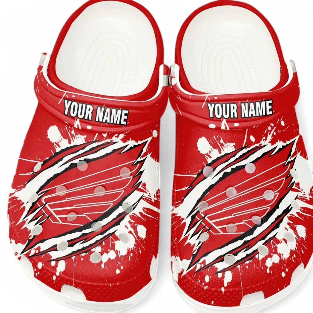 All Over Print Luxury Touring Bike Clog, Automotive Lifestyle Inspired Shoes for Car Enthusiasts CAR560 - White
