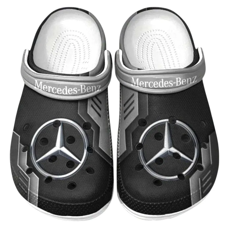 All Over Print Performance Vehicle Clog, Automotive Lifestyle Inspired Shoes for Car Enthusiasts CAR185 - Gray