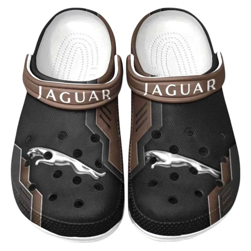 All Over Print Premium Coupe Clog, Automotive Lifestyle Inspired Shoes for Car Enthusiasts CAR185 - Brown