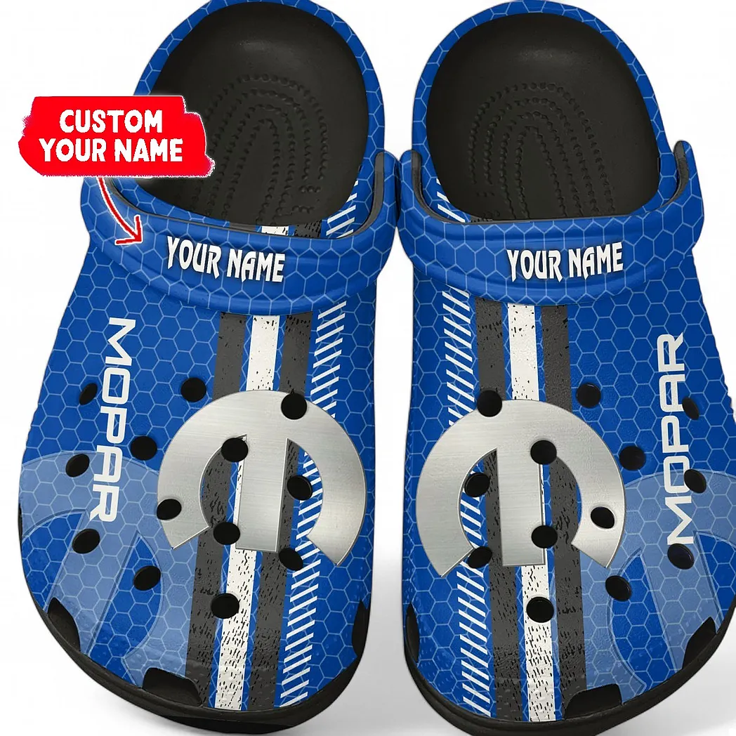 All Over Print Street Racing Style Clog, Automotive Lifestyle Inspired Shoes for Car Enthusiasts CAR820 - Black