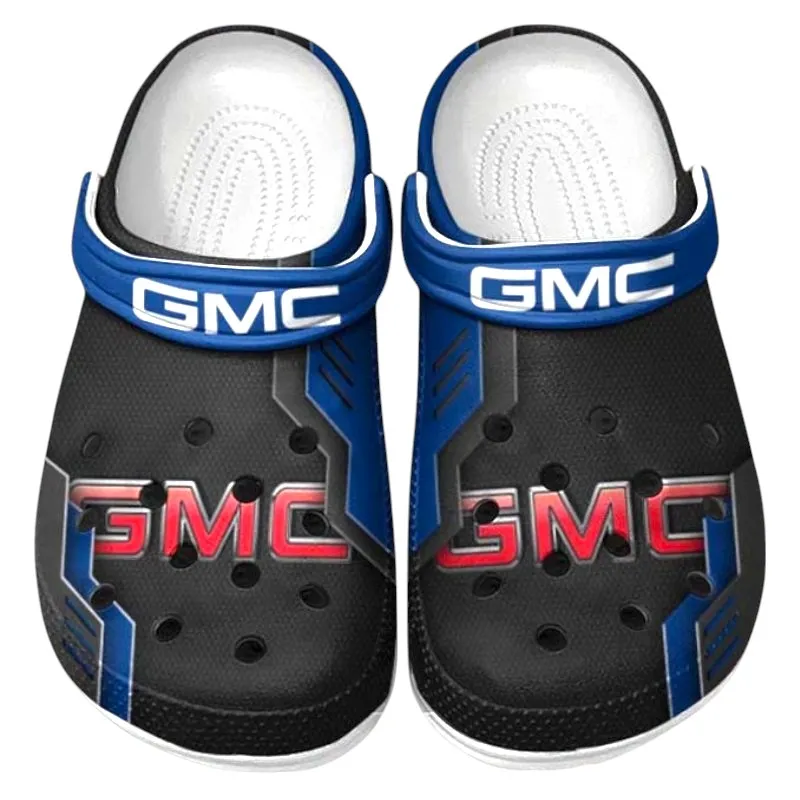 All Over Print Utility SUV Clog, Automotive Lifestyle Inspired Shoes for Car Enthusiasts CAR185 - Blue