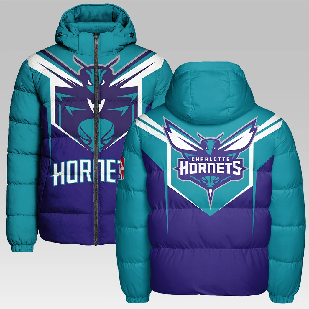 All-Season Court Culture Hooded Cotton Jacket, Athletic Fit Fan Jacket HVN1279