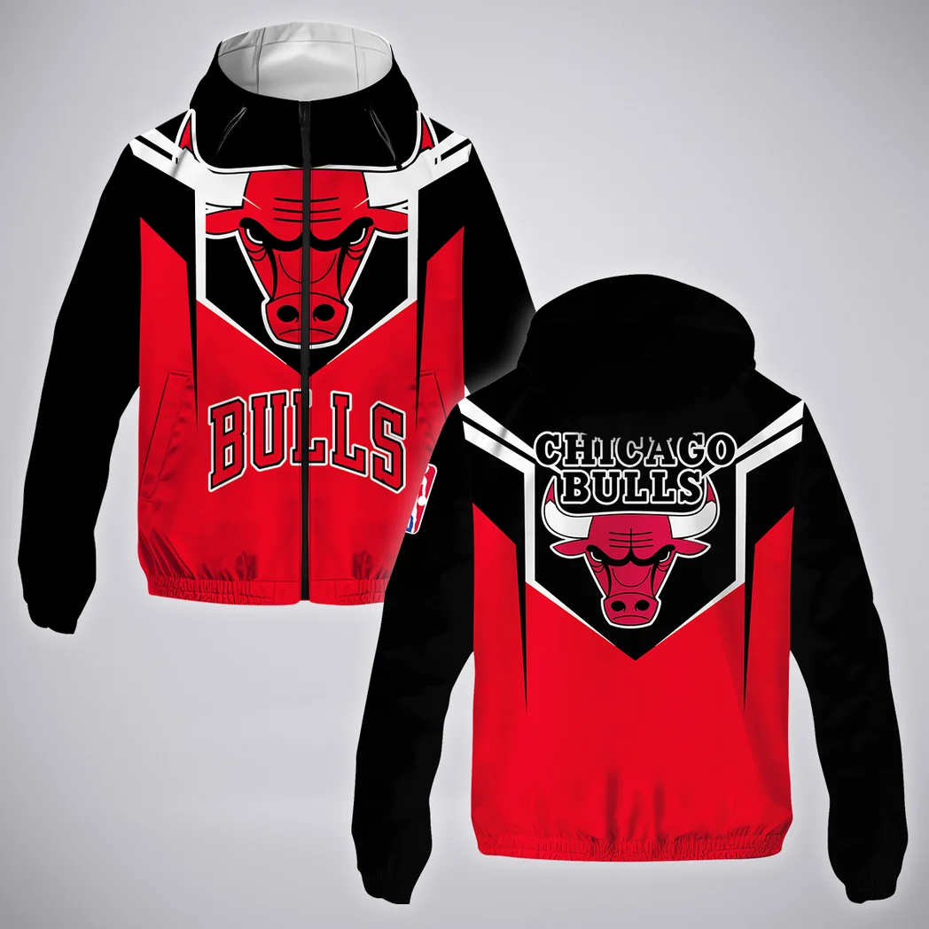 All-Season Court Family Windbreaker Jacket, Game Day Waterproof Jacket HVN1279
