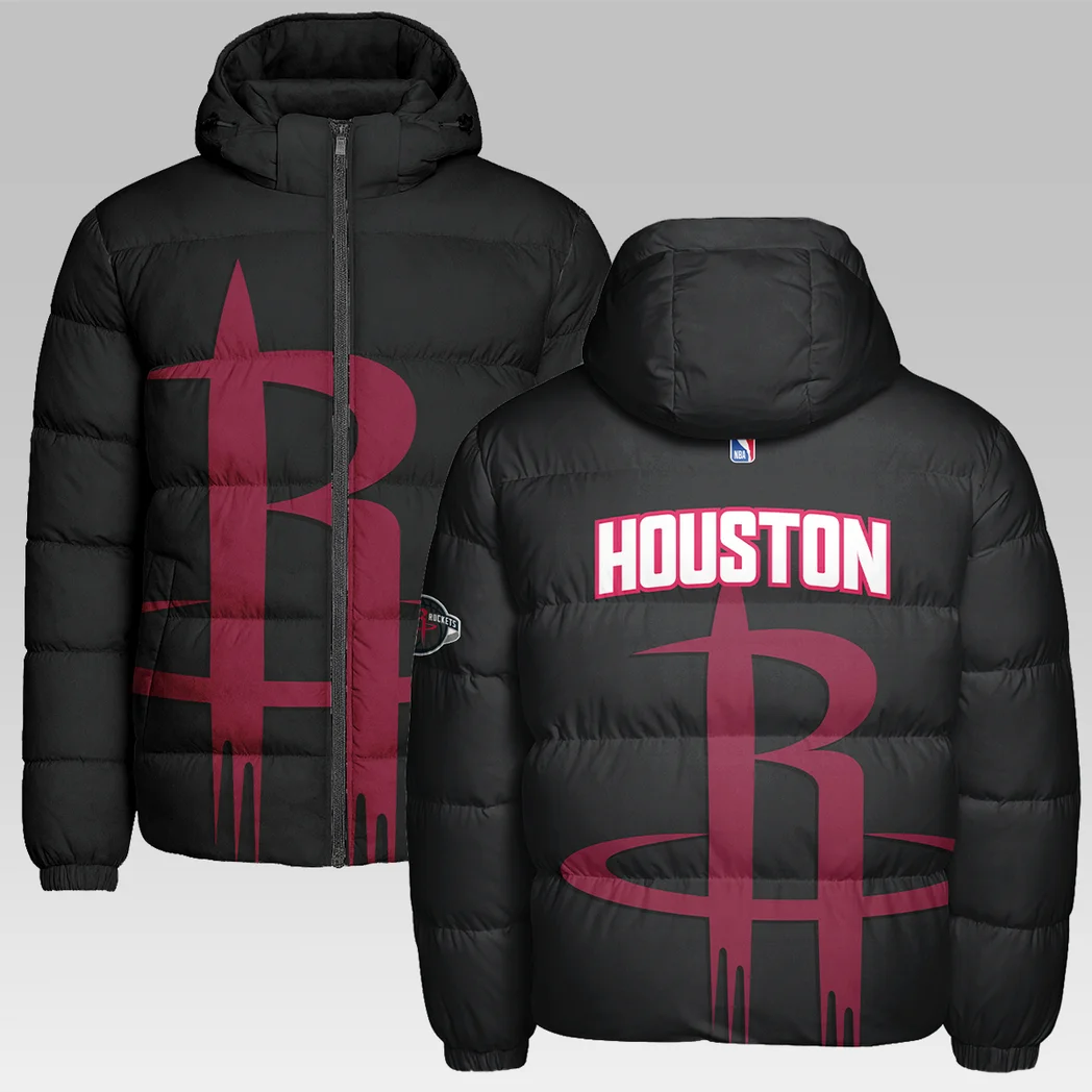 All-Season Hoop Pride Hooded Cotton Jacket, Team Pride Winter Jacket HVN1278