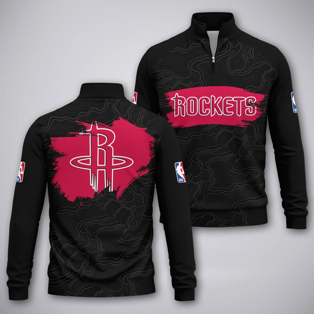 All-Season Hoop Pride Quarter-Zip Sweatshirt, Warm-Up Quarter-Zip Comfort HVN1276