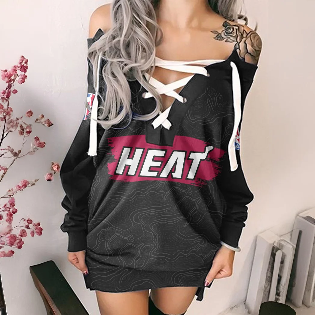 All-Season Hoop Squad Lace-Up Sweatshirt For Women, All-Season Pullover Hoodie HVN1276