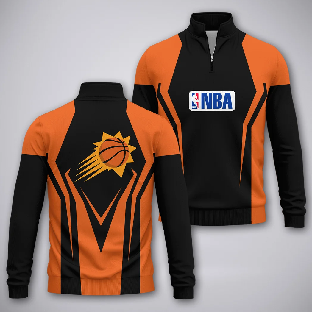 All-Season Slam Lifestyle Quarter-Zip Sweatshirt, Modern Sport Fan Sweatshirt HVN1274