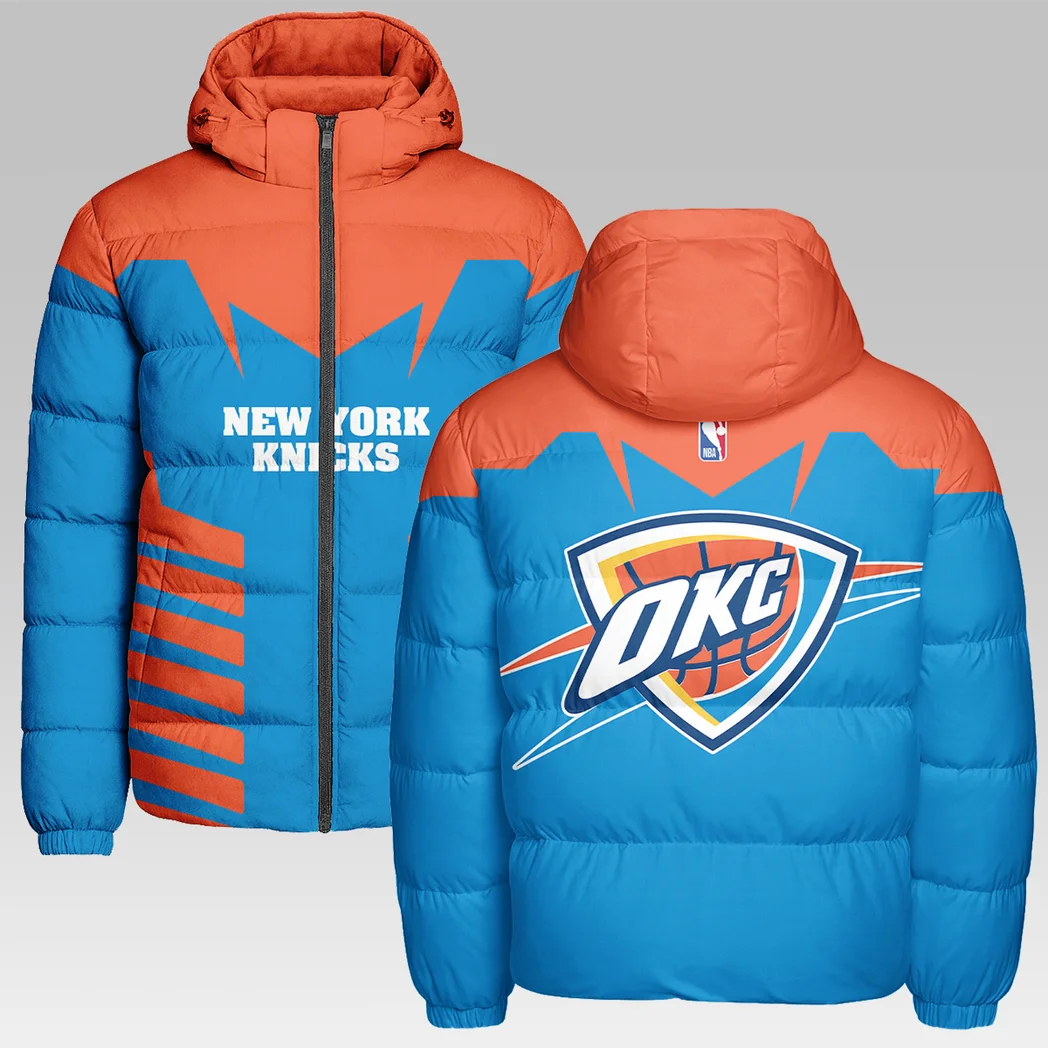 All-Season Sport Culture Hooded Cotton Jacket, Sport Culture Street Puffer HVN1272