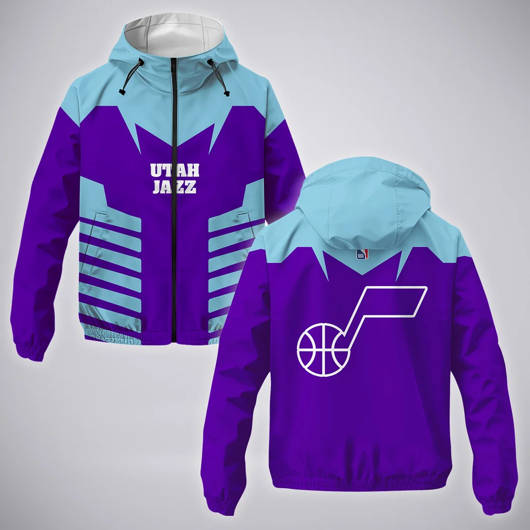 All-Season Sport Family Windbreaker Jacket, Game Day Waterproof Jacket HVN1272