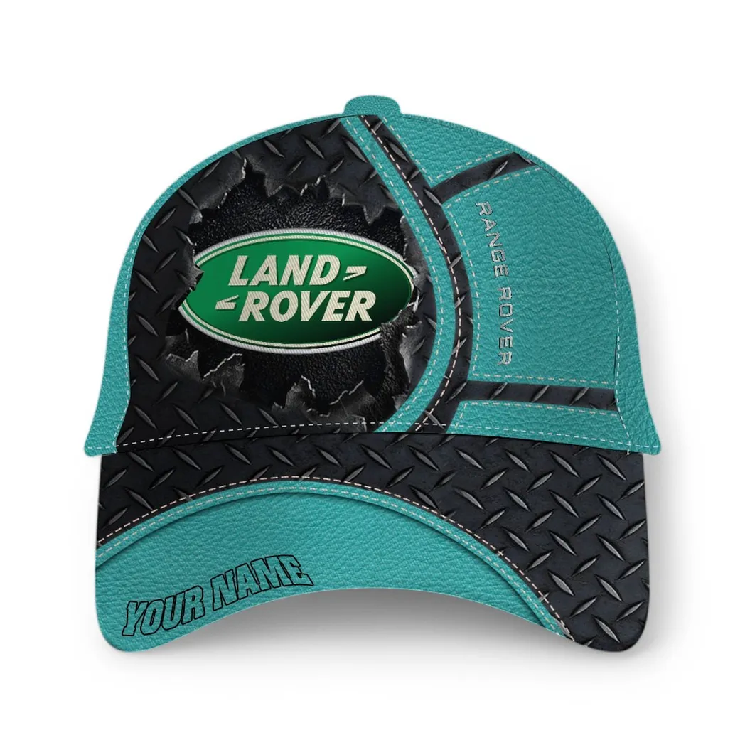 All-Terrain SUV Manufacturer Classic Cap, Petrolhead Baseball Cap For Auto Enthusiasts CAR490 - Cyan