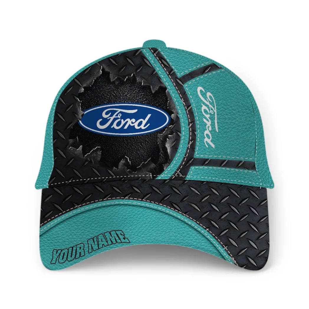 American Classic Classic Cap, Garage Crew Baseball Cap For Auto Lovers CAR490 - Cyan
