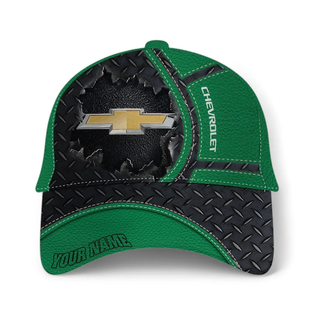 American Pickup Truck Classic Cap, Bold Gearhead Baseball Cap For Auto Enthusiasts CAR490 - Green