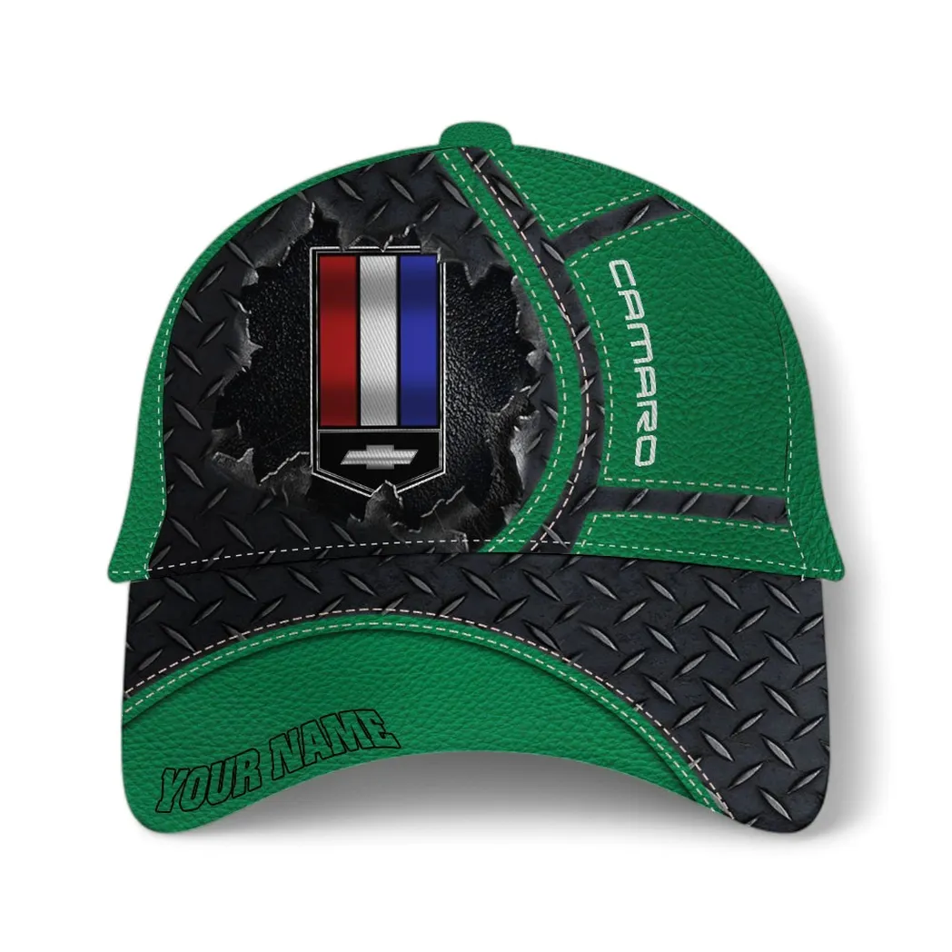 American Speed Car Classic Cap, Custom Garage Baseball Cap For Auto Lovers CAR490 - Green