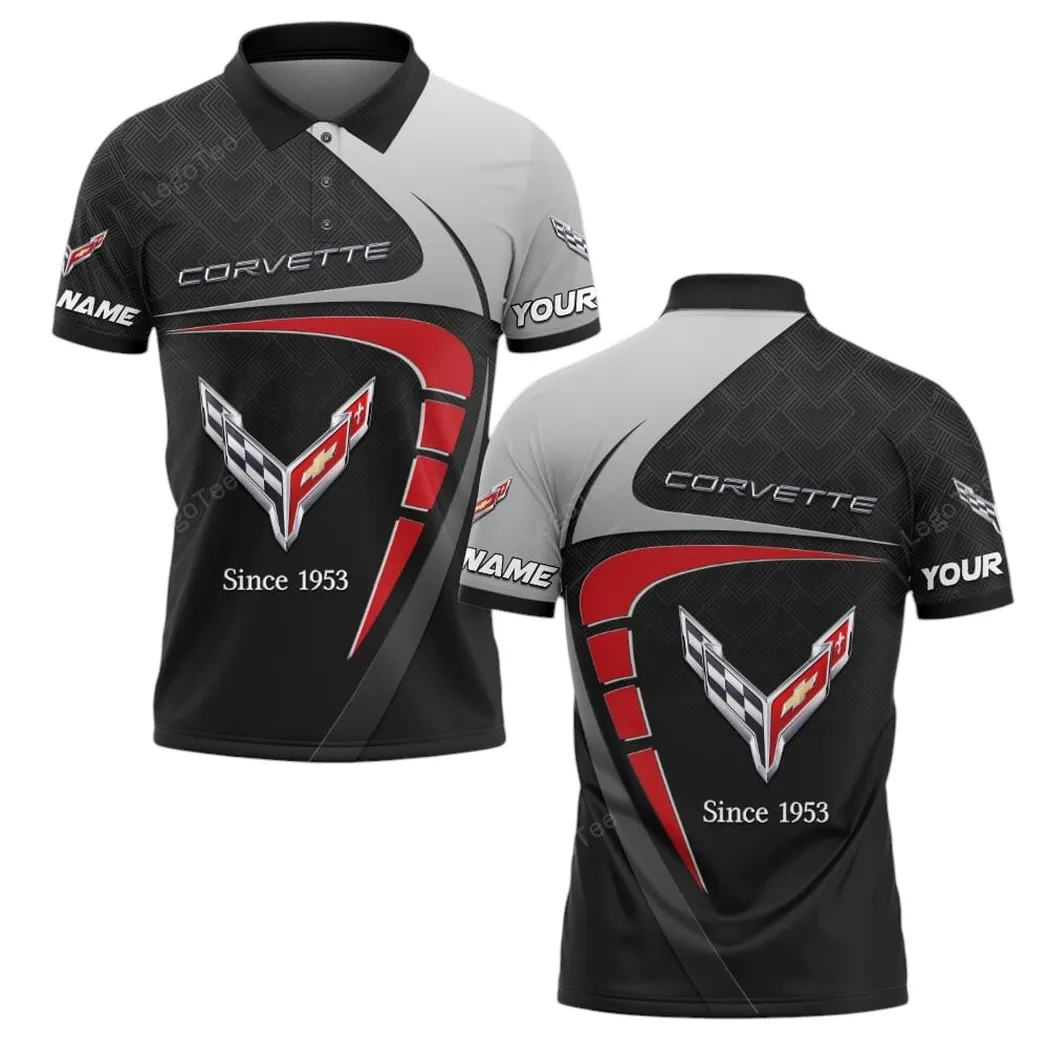 American Speed Car Polo Shirt, Casual Street Polo For Car Owner CAR11603032513