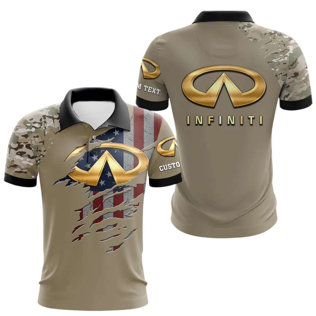American-Style Motorbike Polo Shirt, Everyday Comfort Polo For Car Owner CAR46021725047