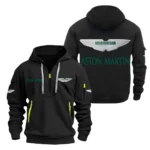 Classic GT Car Hoodie Half Zipper, All Over Print Hoodie Gift For Classic GT Car Enthusiasts CAR200 - Black