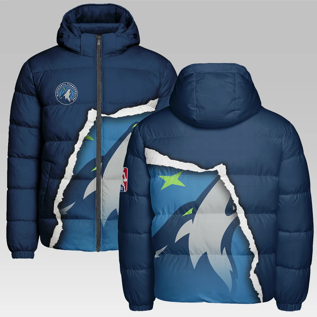 Athletic Fan Culture Hooded Cotton Jacket, Game Day Cold-Weather Gear HVN1273