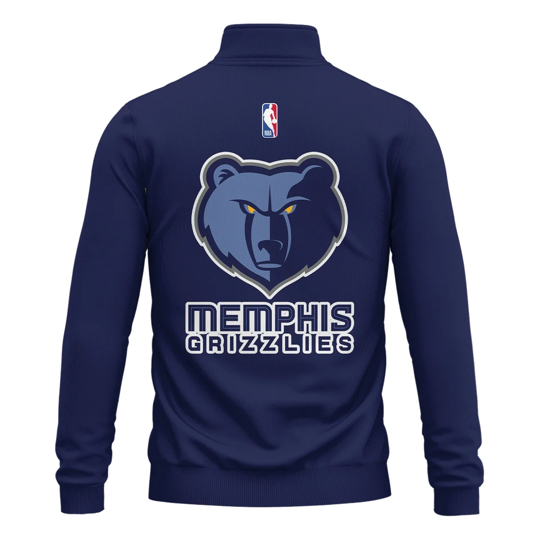 Athletic Fan Pride Quarter-Zip Sweatshirt, Bold Fan Quarter-Zip Sweatshirt HVN1277 - Image 3