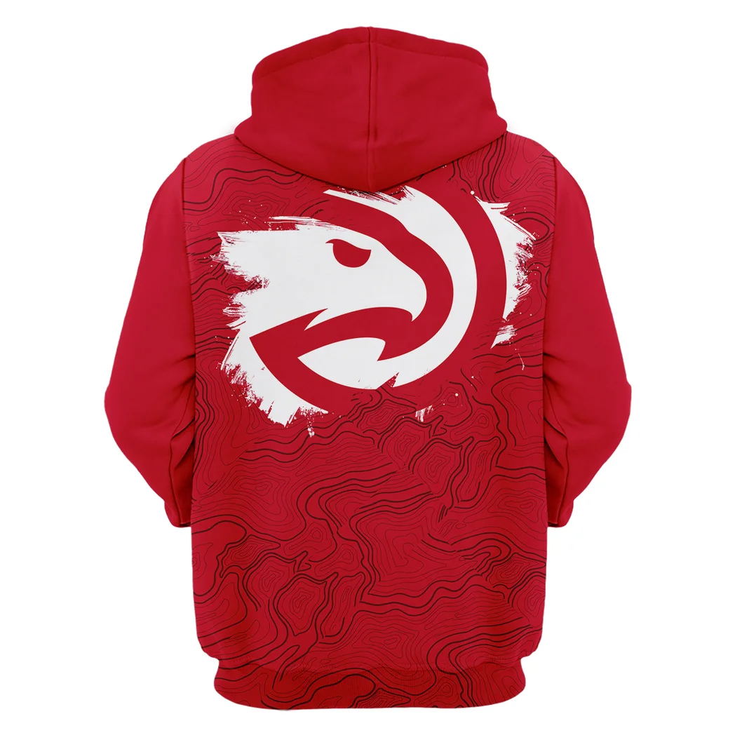 Athletic Hoop Lifestyle Hoodie, Track Day Style Hoodie HVN1276 - Image 3