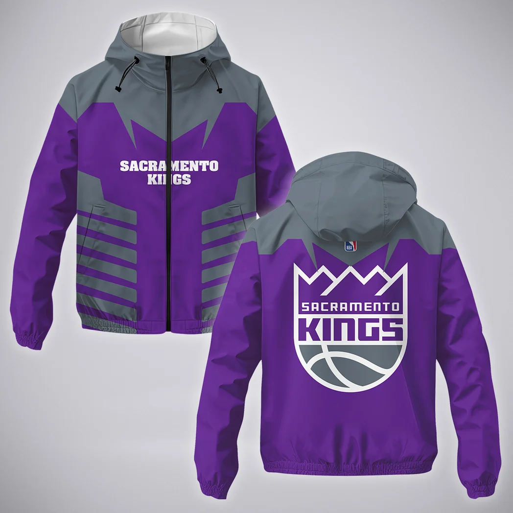 Athletic Hoop Lifestyle Windbreaker Jacket, Game Day Waterproof Jacket HVN1272