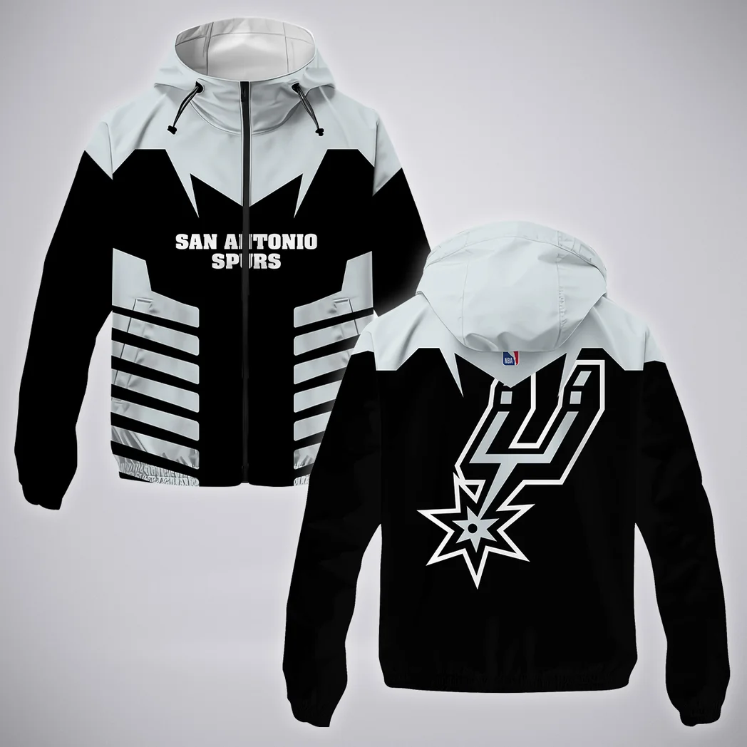 Athletic Slam Crew Windbreaker Jacket, Game Day Waterproof Jacket HVN1272