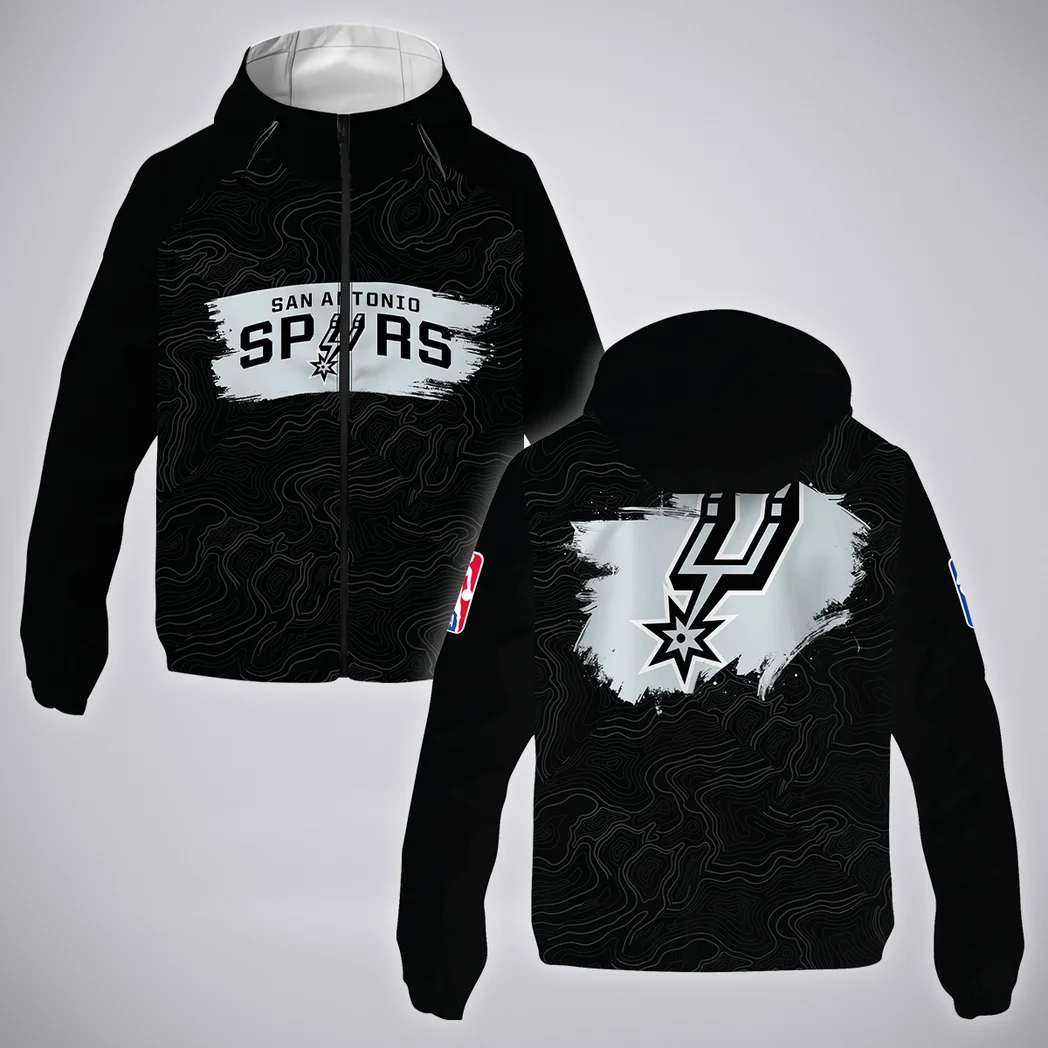 Athletic Slam Crew Windbreaker Jacket, Game Day Waterproof Jacket HVN1276