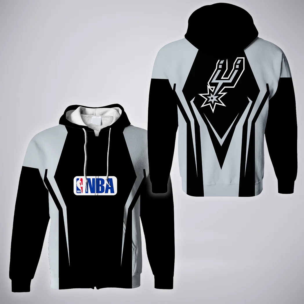 Athletic Slam Crew Zipper Hoodie, Sport Spirit Hoodie HVN1274