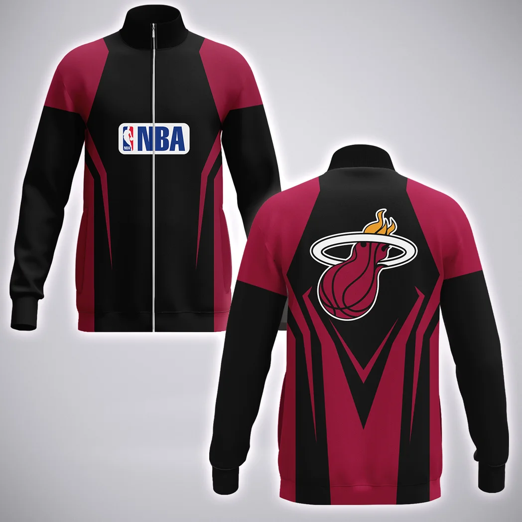 Athletic Slam Nation Stand Collar Jacket, Game Ready Sport Inspired Jacket HVN1274