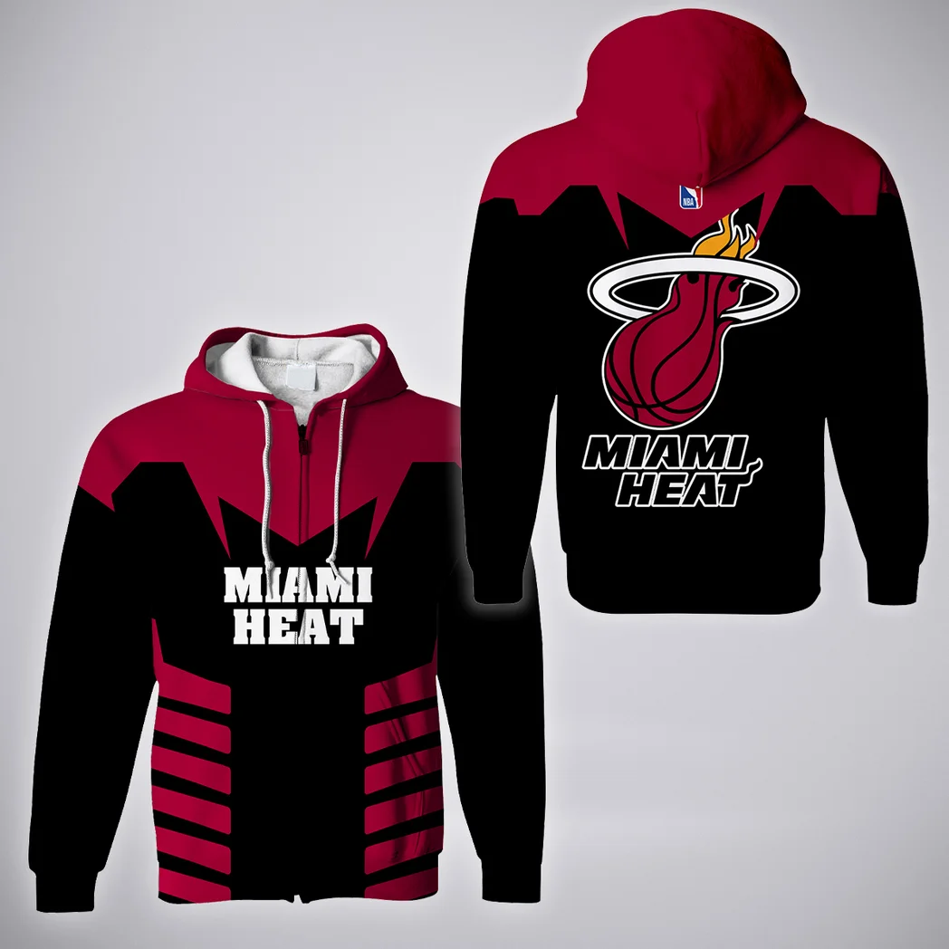 Athletic Slam Nation Zipper Hoodie, Lifestyle Fan Full-Zip Hoodie HVN1272