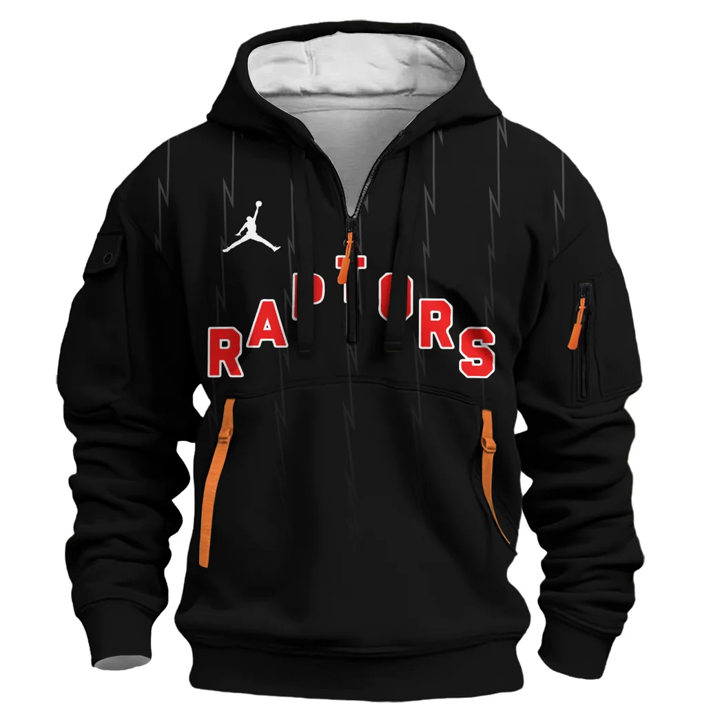 Athletic Slam Spirit Hoodie Half Zip 3D, Fan Pride Half-Zip Hoodie HVN1277 - Image 2
