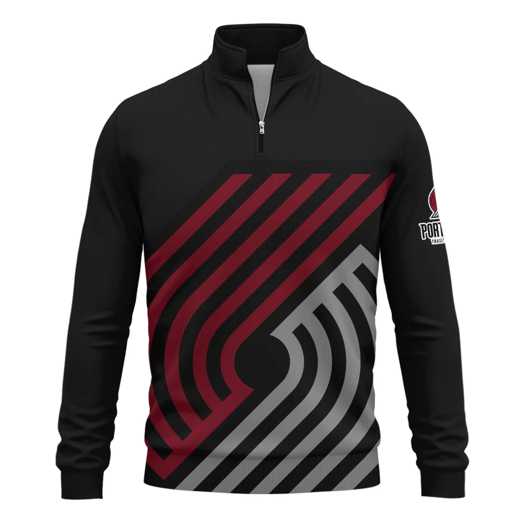 Athletic Sport Lifestyle Quarter-Zip Sweatshirt, Team Pride Quarter-Zip Sweatshirt HVN1278 - Image 2