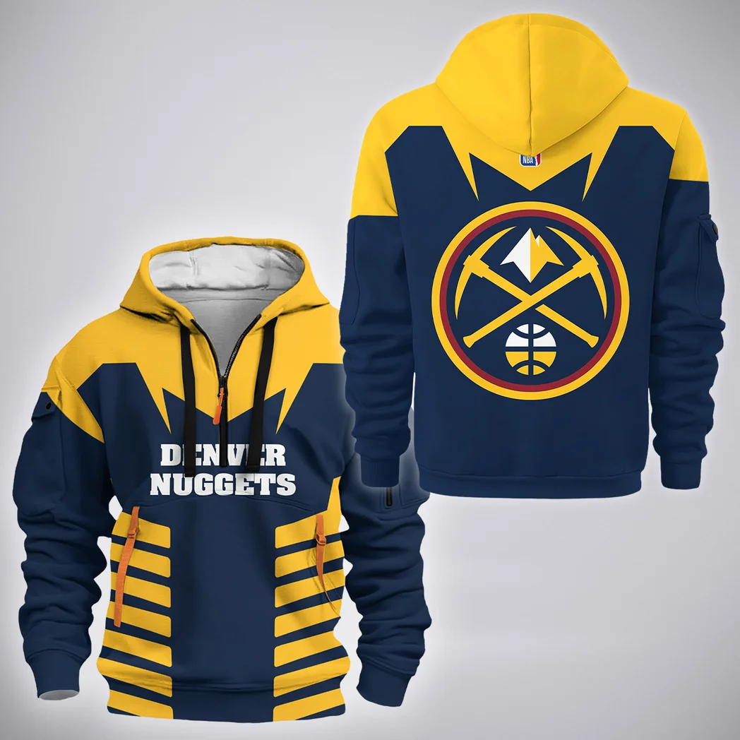 Athletic Supporter Squad Hoodie Half Zip 3D, Bold Fan Hoodie HVN1272