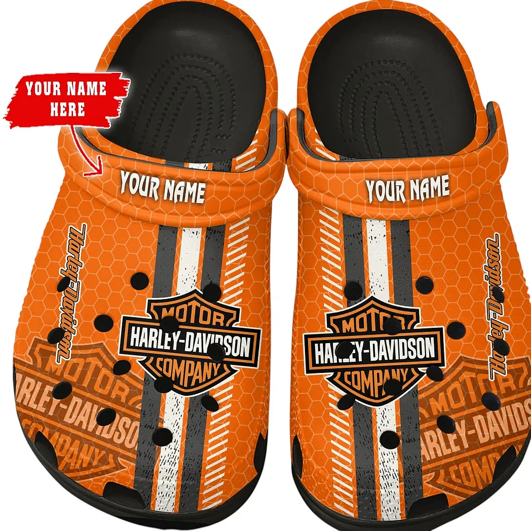 Automotive Theme Custom Motorcycle Clog with Full Print Design, Stylish Everyday Comfort for Car Enthusiasts CAR820 - Black