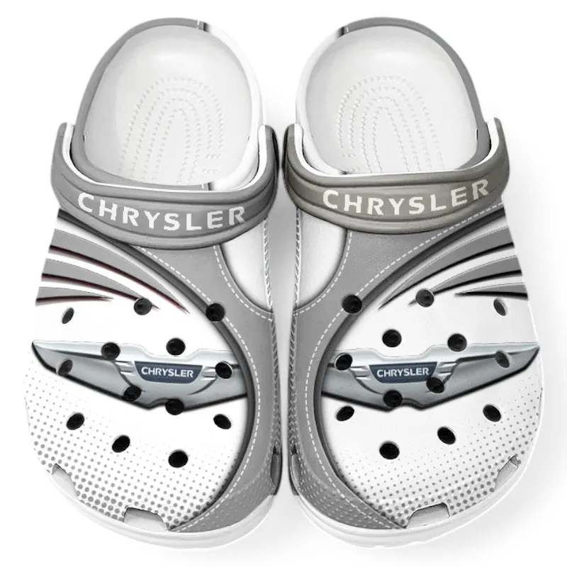 Automotive Theme Executive Vehicle Clog with Full Print Design, Stylish Everyday Comfort for Car Enthusiasts CAR181 - Gray