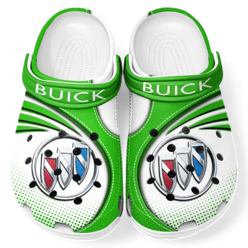 Automotive Theme Luxury Car Clog with Full Print Design, Stylish Everyday Comfort for Car Enthusiasts CAR181 - Green
