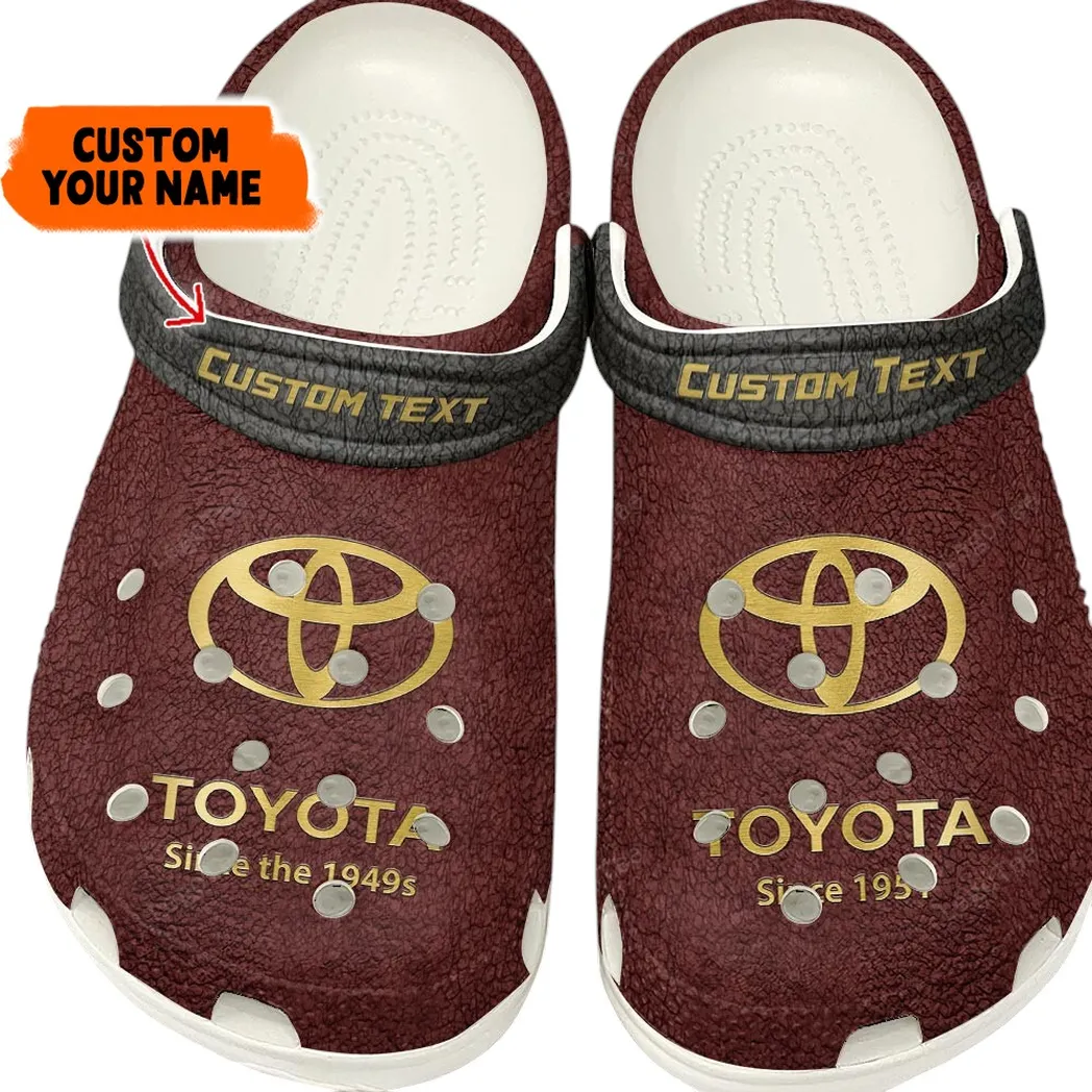 Automotive Theme Mid-Size SUV Clog with Full Print Design, Stylish Everyday Comfort for Car Enthusiasts CAR141 - Red