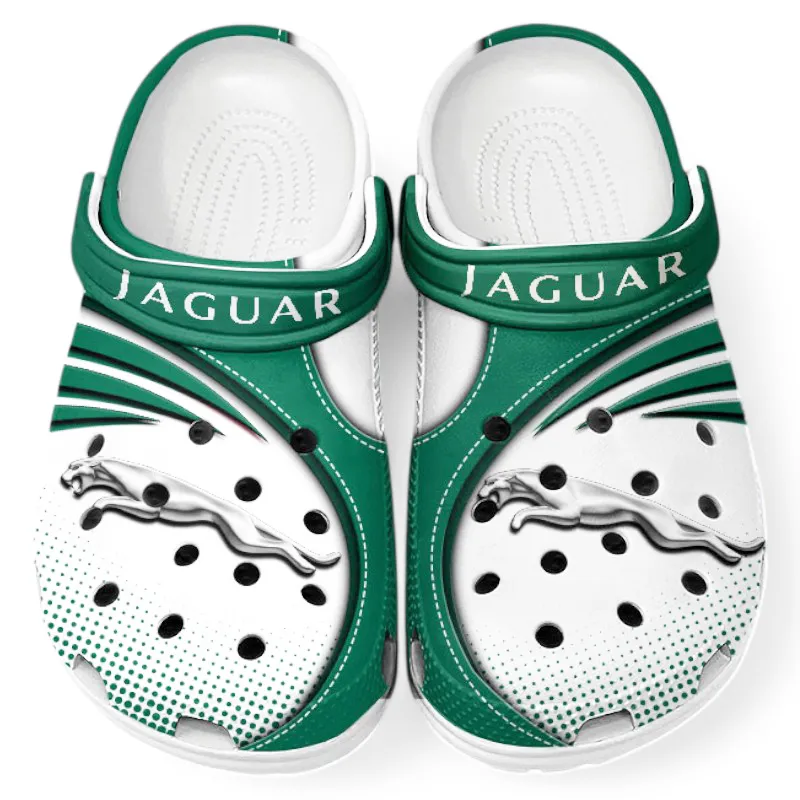 Automotive Theme Prestige Automobile Clog with Full Print Design, Stylish Everyday Comfort for Car Enthusiasts CAR181 - Green