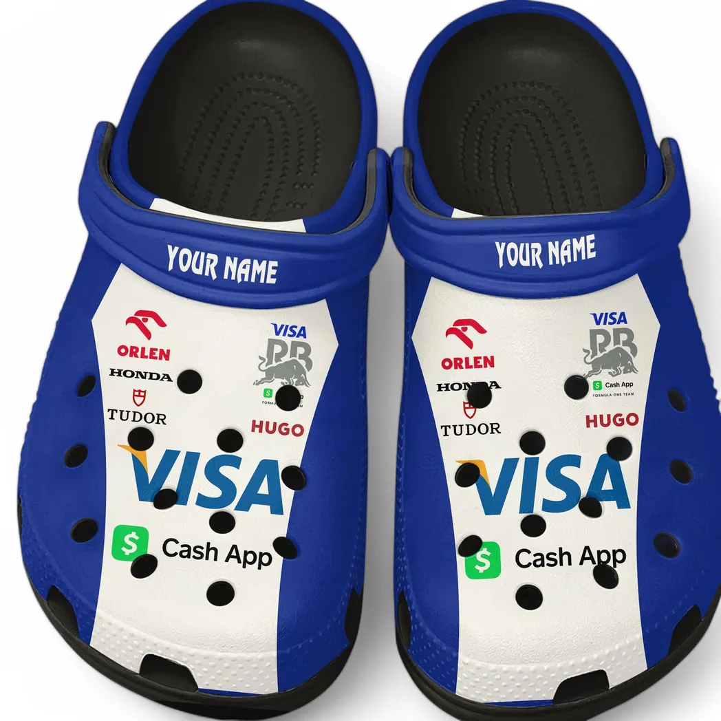 Automotive Theme Racing Car Clog with Full Print Design, Stylish Everyday Comfort for Car Enthusiasts CAR421 - Black