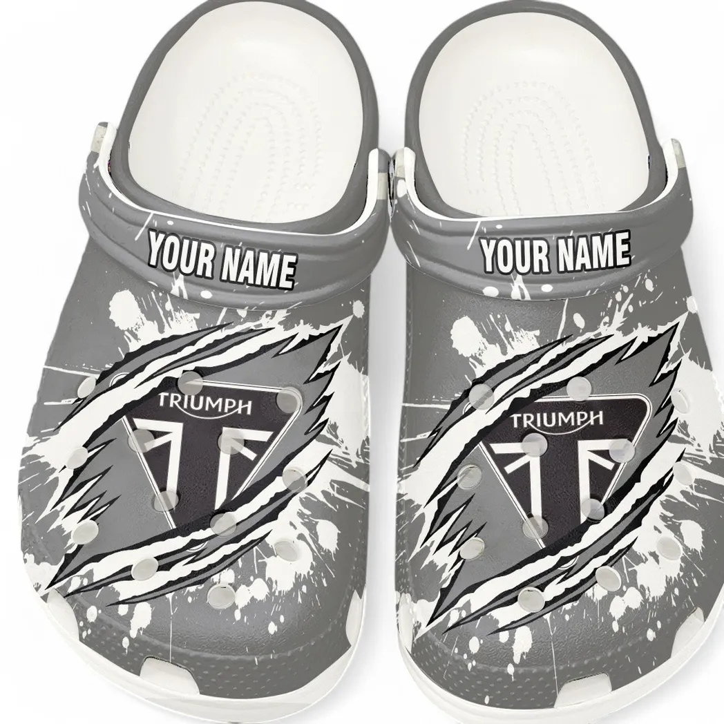 Automotive Theme Retro Racer Clog with Full Print Design, Stylish Everyday Comfort for Car Enthusiasts CAR560 - White