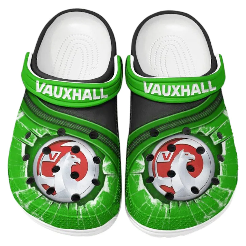 Automotive Theme Urban Vehicle Clog with Full Print Design, Stylish Everyday Comfort for Car Enthusiasts CAR188 - Green