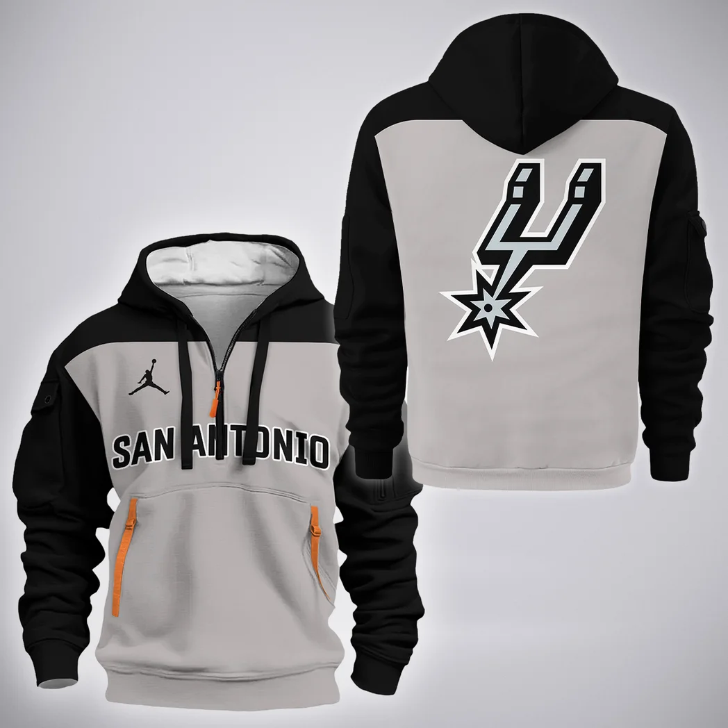 Basketball Energy Family Hoodie Half Zip 3D, Game Ready Half-Zip Hoodie HVN1277