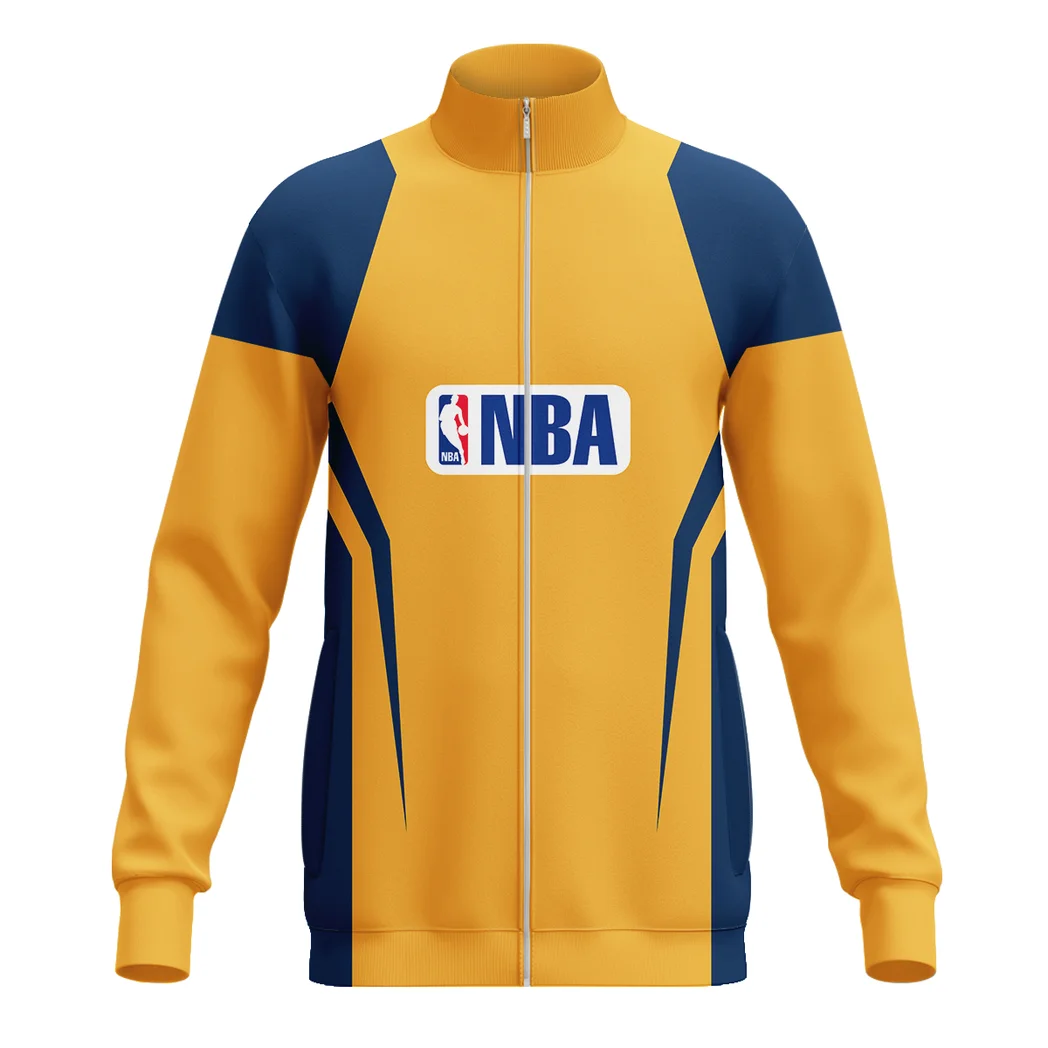 Basketball Family Energy Stand Collar Jacket, Athletic Style Fan Spirit Jacket HVN1274 - Image 2