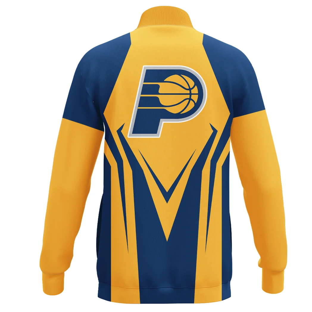 Basketball Family Energy Stand Collar Jacket, Athletic Style Fan Spirit Jacket HVN1274 - Image 3