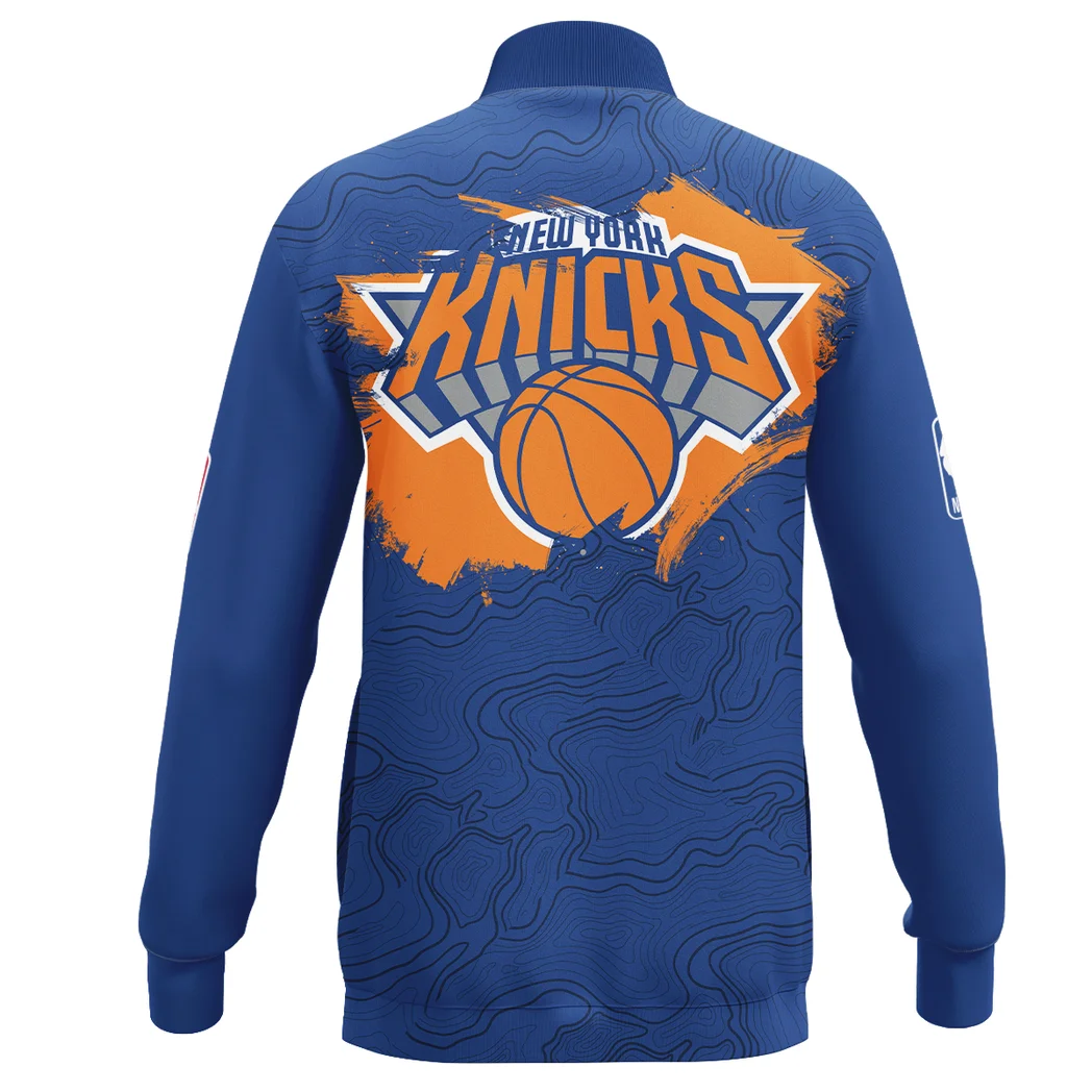 Basketball Family Nation Stand Collar Jacket, Athletic Style Fan Spirit Jacket HVN1276 - Image 3